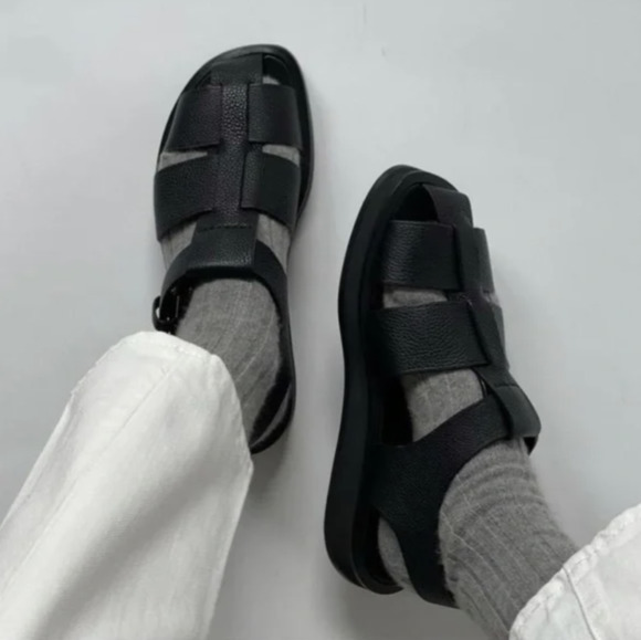 Leather Fisherman Sandals